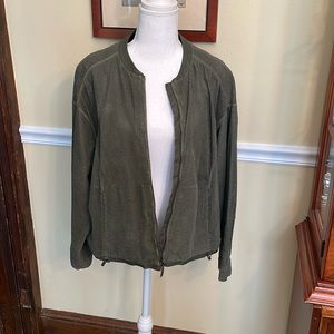 Annette Gortz perforated leather jacket